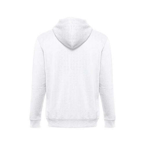 white THC AMSTERDAM WH. Sudadera unisex con cremallera y capucha