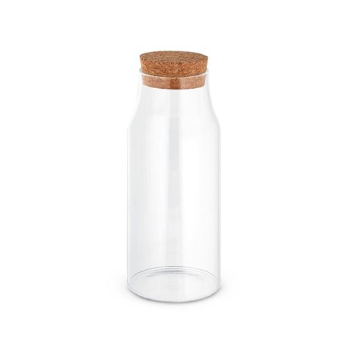 JASMIN 800. Bouteille en verre avec couvercle en liège 800 ml - 2