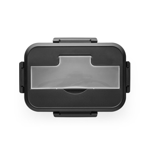 black PYRUS. Fiambrer. Caja hermética de PP de 1000 mL
