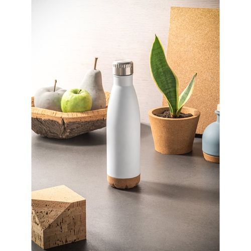 SOLBERG. Thermos 560mL en acier inox avec base en liège - 7
