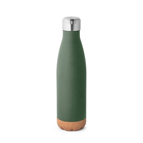 verde militar SOLBERG. Botella termo 560 mL