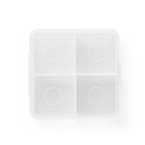 plateado GLACIER. Juego de cubos de acero