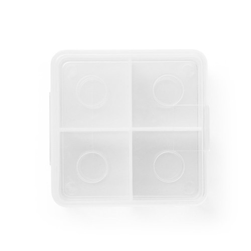 plateado GLACIER. Juego de cubos de acero