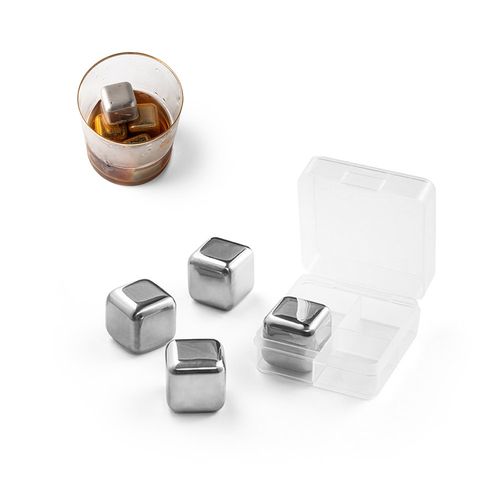 GLACIER. Juego de cubos de acero