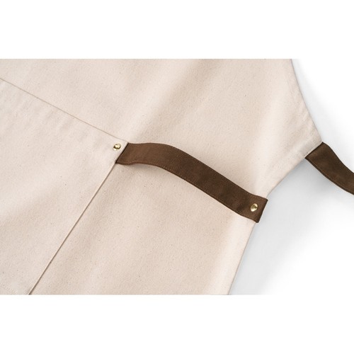 HOLM. Tablier en toile 100% coton (320 g/m²) avec détails en métal - 5