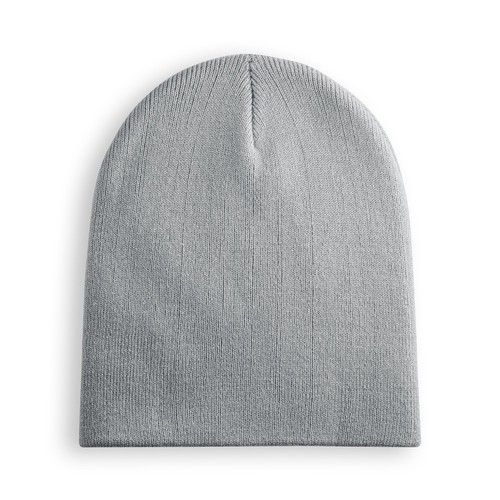 gris claro HAWK. Gorro unisex poliéster reciclado (100% rPET)
