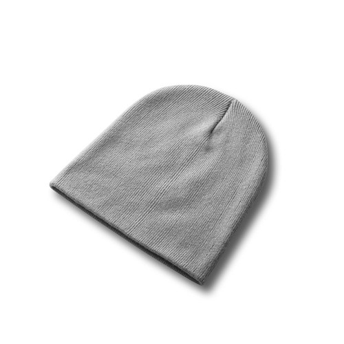 gris claro HAWK. Gorro unisex poliéster reciclado (100% rPET)