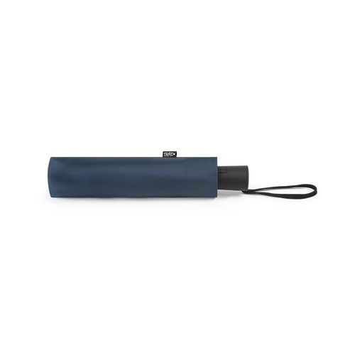blue CIMONE. paraguas plegable poliéster reciclado (100% rPET)