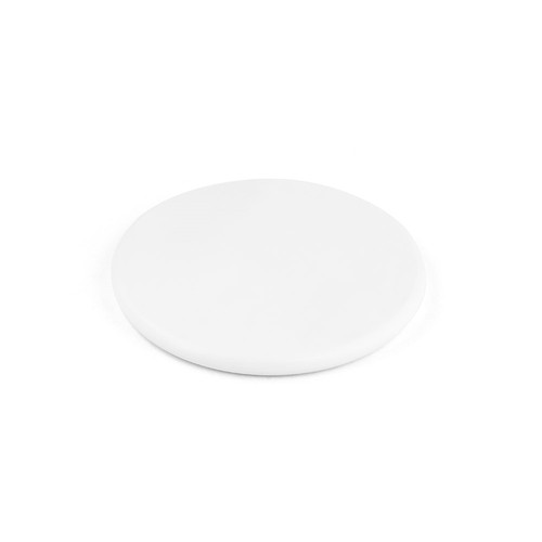 white SOVERY. Cargador inalámbrico rápido de 10W, fabricado en ABS reciclado (100% rABS)