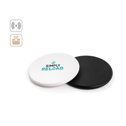 SOVERY. CARGADOR INALÁMBRICO RÁPIDO DE 10W, FABRICADO EN ABS RECICLADO (100% RABS)