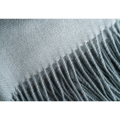 gray SMOOTH. Manta 100% acrílica con cinta y tarjeta de personalización (270 g/m²)