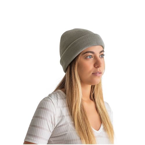 CARL. Gorro unisex de doble capa de poliéster reciclado (100% rPET)