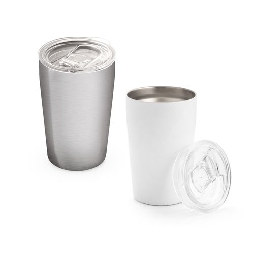 SLIDER. Verre de voyage pour sublimation 380mL en acier inox - 1