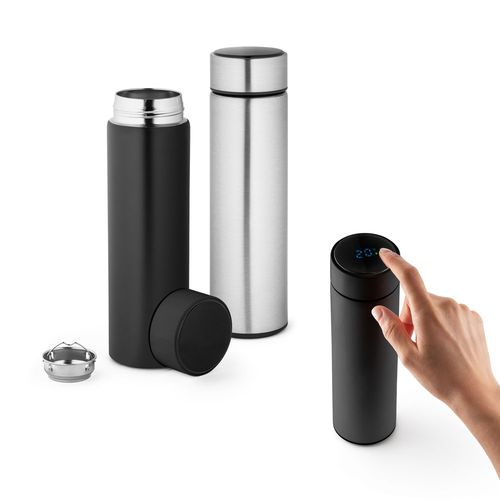 ROSSI. Tasse de voyage 470mL en acier inox - 1