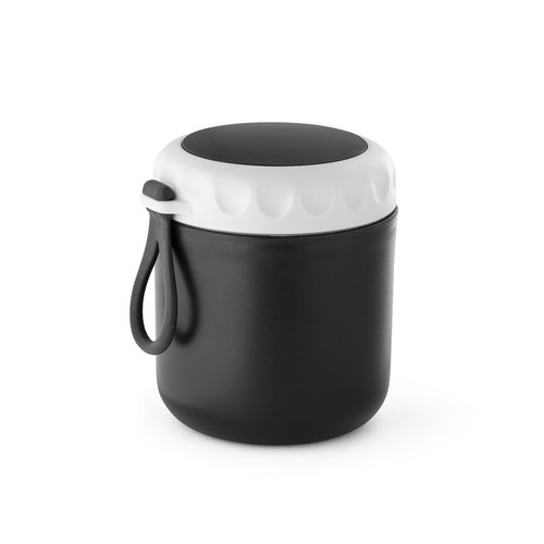 black SAMOURA. Contenedor térmico de PP de 380 mL