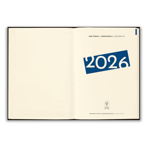 blue VERLAINE A5. Agenda A5