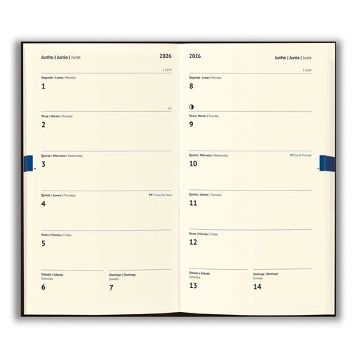 POMAR POCKET. Agenda de corcho