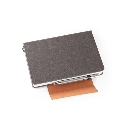 black TAGORE A5. Agenda A5 en piel (58% reciclada)