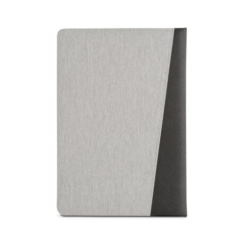 gray LARSSON A5. Agenda A5 en poliéster reciclado (100% rPET)