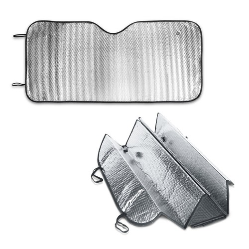 CRADLE. Pare-soleil pour pare-brise de voiture avec revêtement en PE et en aluminium, RIONDET SERIPUB, EYBENS
