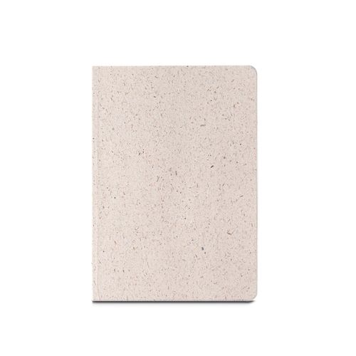 ORGANIC SEMI-RIGID. Bloc-notes A5 avec couverture semi-rigide en matière organique d'éléphant (80%) - 2