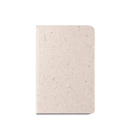 luz natural ORGANIC SOFT. Bloc de notas A6 con tapa flexible fabricado con materia orgánica de elefante (80%)