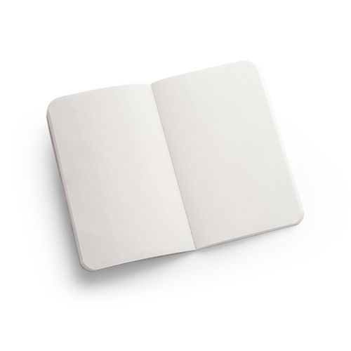 luz natural ORGANIC SOFT. Bloc de notas A6 con tapa flexible fabricado con materia orgánica de elefante (80%)