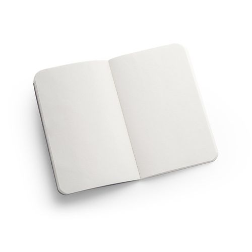 COFFEEPAD SOFT. Bloc de notas A6 con tapa flexible fabricado con residuos de cascarilla de café (65%)