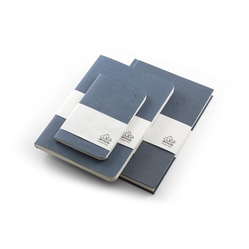 COFFEEPAD SOFT. Bloc de notas A6 con tapa flexible fabricado con residuos de cascarilla de café (65%)