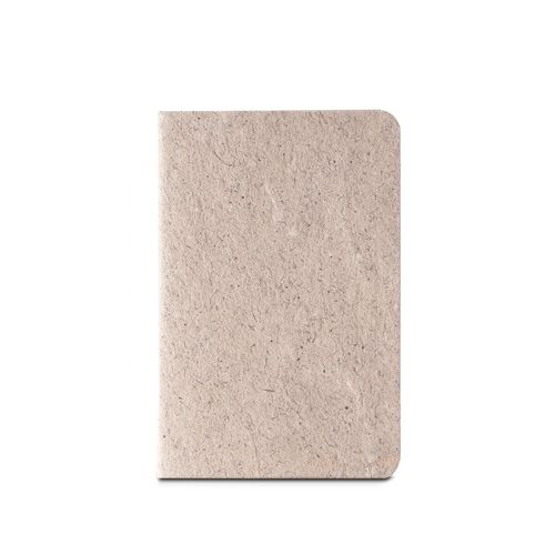 TEAPAD SOFT. Bloc de notas A6 con tapa flexible hecho a partir de residuos de hojas de té (65%)