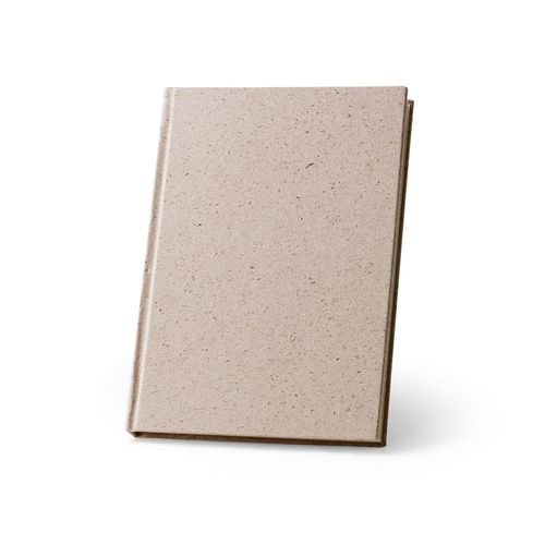 TEAPAD RIGID. Bloc-notes A5 avec couverture rigide fabriquée à partir de déchets de feuilles de thé (65%) - 2