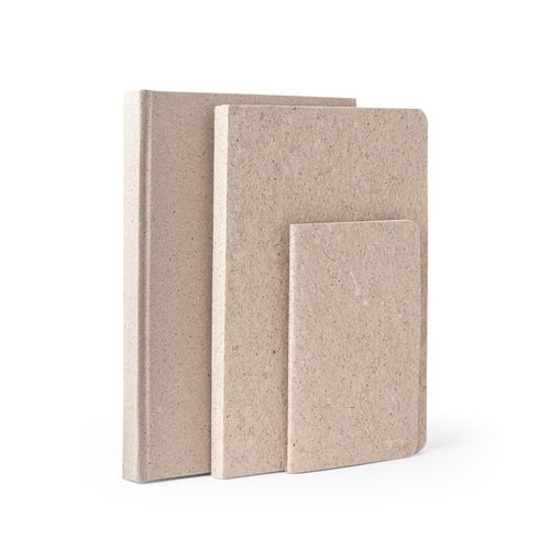TEAPAD RIGID. Bloc-notes A5 avec couverture rigide fabriquée à partir de déchets de feuilles de thé (65%) - 6