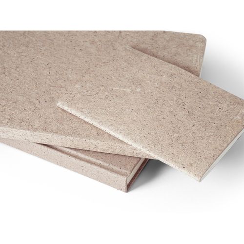 TEAPAD RIGID. Bloc-notes A5 avec couverture rigide fabriquée à partir de déchets de feuilles de thé (65%) - 7