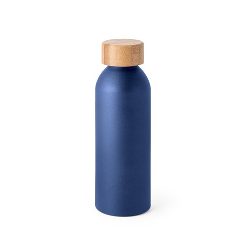 QUETA. Bouteille 550mL en aluminium avec bouchon en bambou - 2