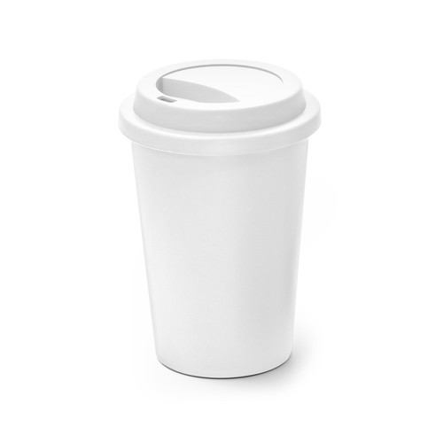 white TONALI 450. Vaso reutilizable