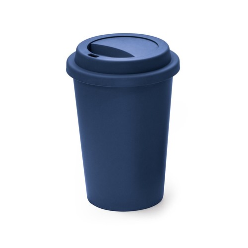 azul marino TONALI 450. Vaso reutilizable