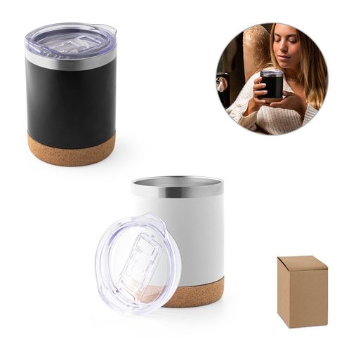 SOLBERG TUMBLER. Tasse de voyage 400mL en acier inox - 1