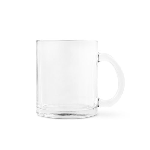 transparente CARMO. Taza de cristal para sublimación de 350 mL
