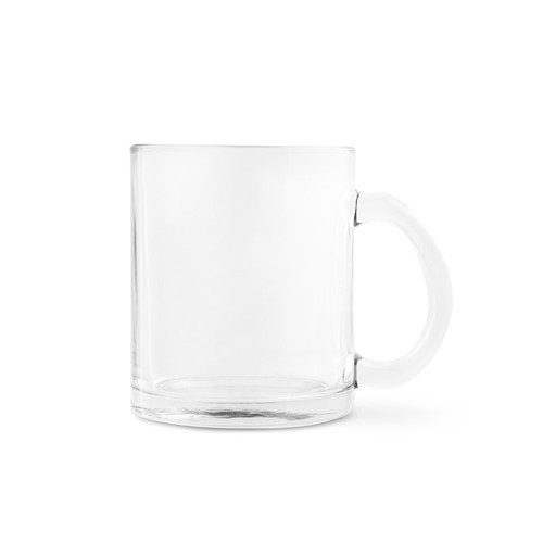 CARMO. Mug en verre 350ml pour sublimation - 3