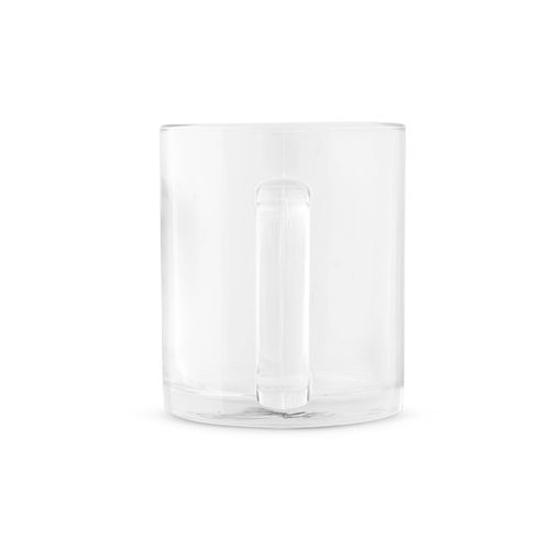 transparente CARMO. Taza de cristal para sublimación de 350 mL