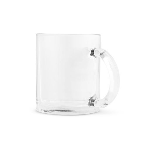 transparente CARMO. Taza de cristal para sublimación de 350 mL