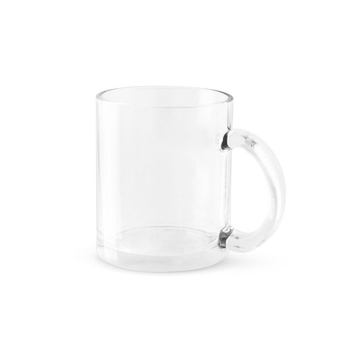 transparente CARMO. Taza de cristal para sublimación de 350 mL