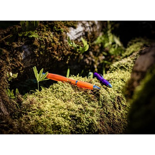 SWING rPET. Stylo bille en PET recyclé (100% rPET) avec attache métallique - 7