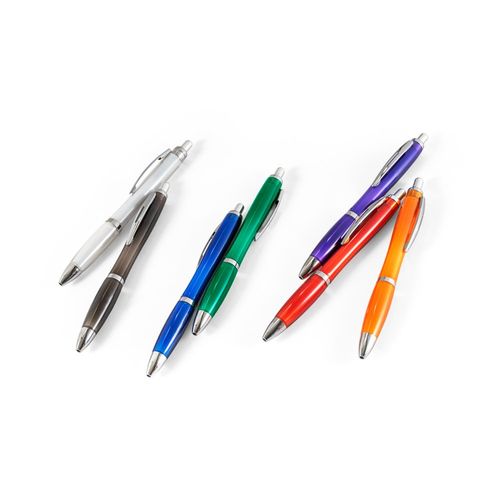 SWING rPET. Stylo bille en PET recyclé (100% rPET) avec attache métallique - 5