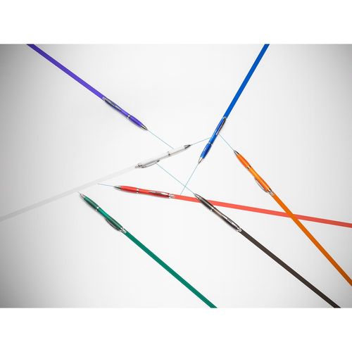 SWING rPET. Stylo bille en PET recyclé (100% rPET) avec attache métallique - 6