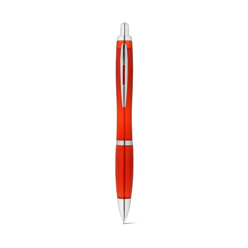 red SWING rPET. Bolígrafo de PET reciclado (100% rPET) con clip metálico