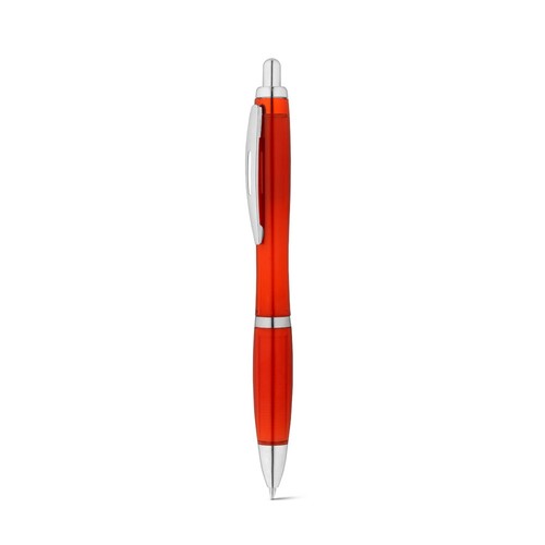 red SWING rPET. Bolígrafo de PET reciclado (100% rPET) con clip metálico