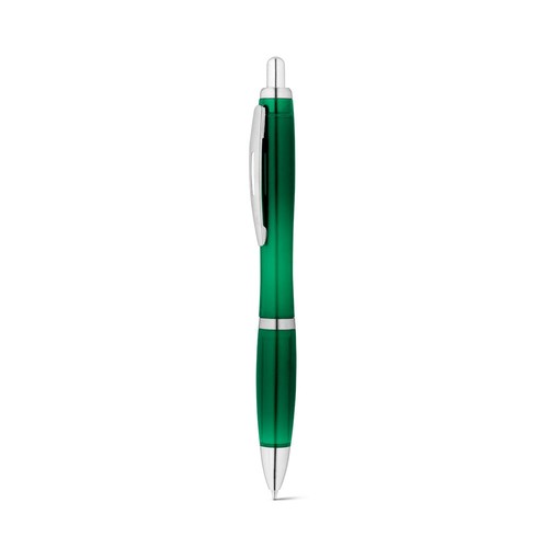 green SWING rPET. Bolígrafo de PET reciclado (100% rPET) con clip metálico