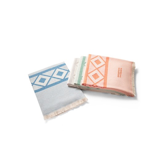 MALEK. TOALLA DE BAÑO Y MULTIFUNCIONAL (350G/M²) FABRICADA EN ALGODÓN LIGERO Y RESISTENTE (85%) Y ALGODÓN RECICLADO (15%)
