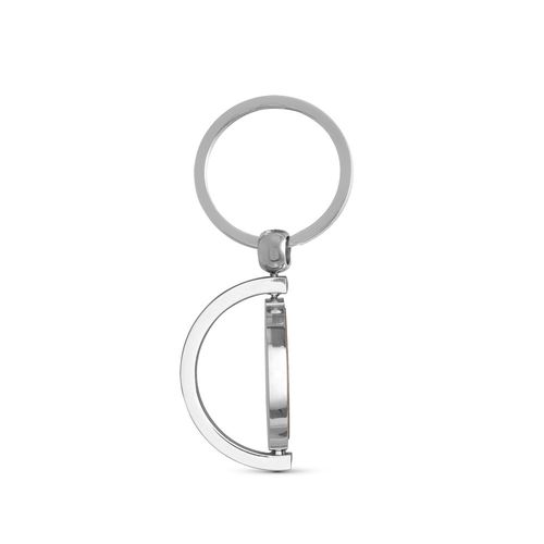 HOMER ROUND. Porte-clés rond en bambou - 6